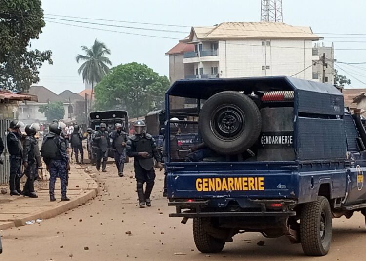 Cosa (Conakry ) : Des heurts entre manifestants et forces de l’ordre font au moins 2 morts