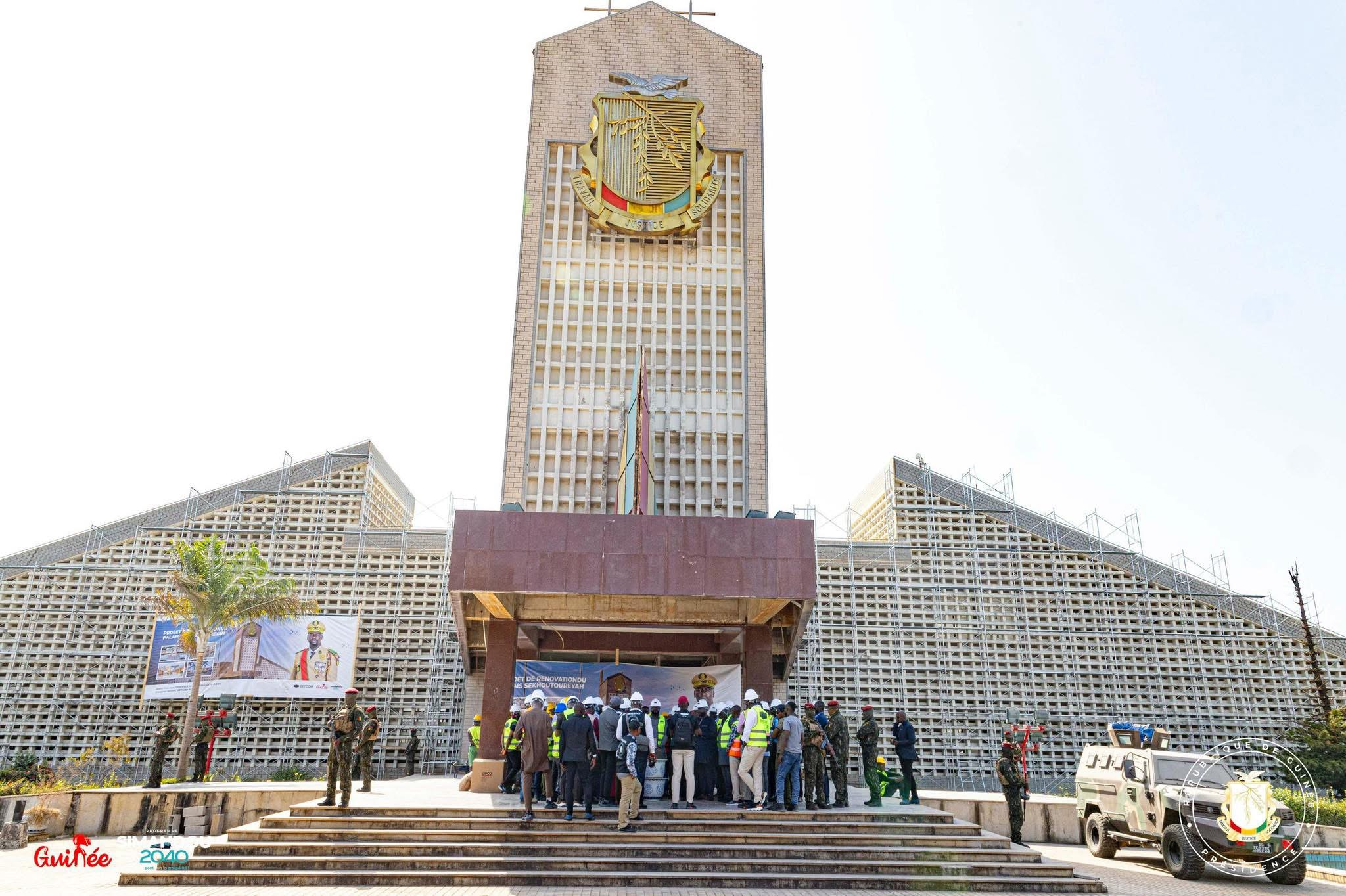 Palais Sékhoutouréya : les travaux de rénovation lancés….